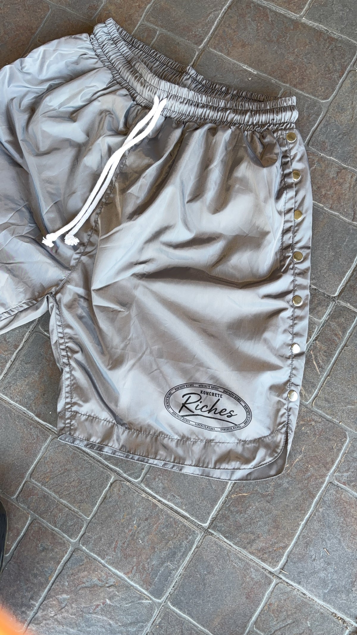 Koncrete Riches Grey Shorts 1800 University