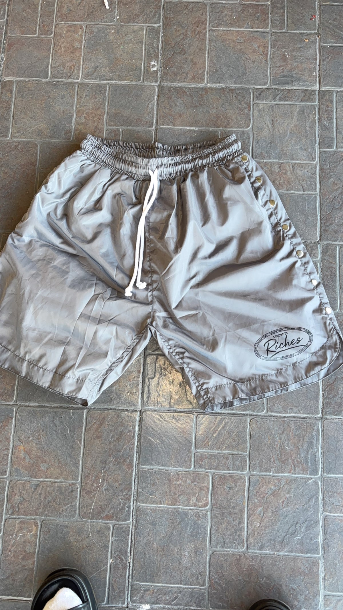 Koncrete Riches Grey Shorts 1800 University