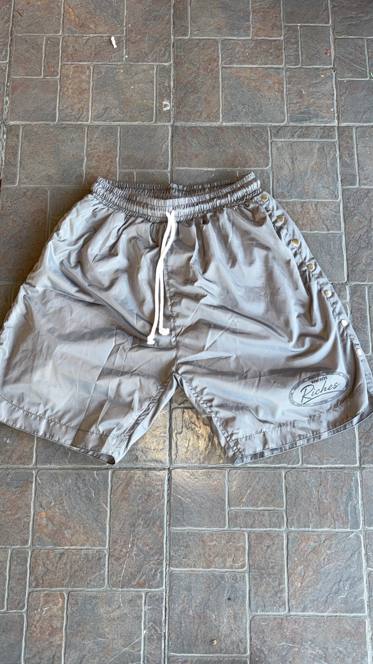 Koncrete Riches Grey Shorts 1800 University